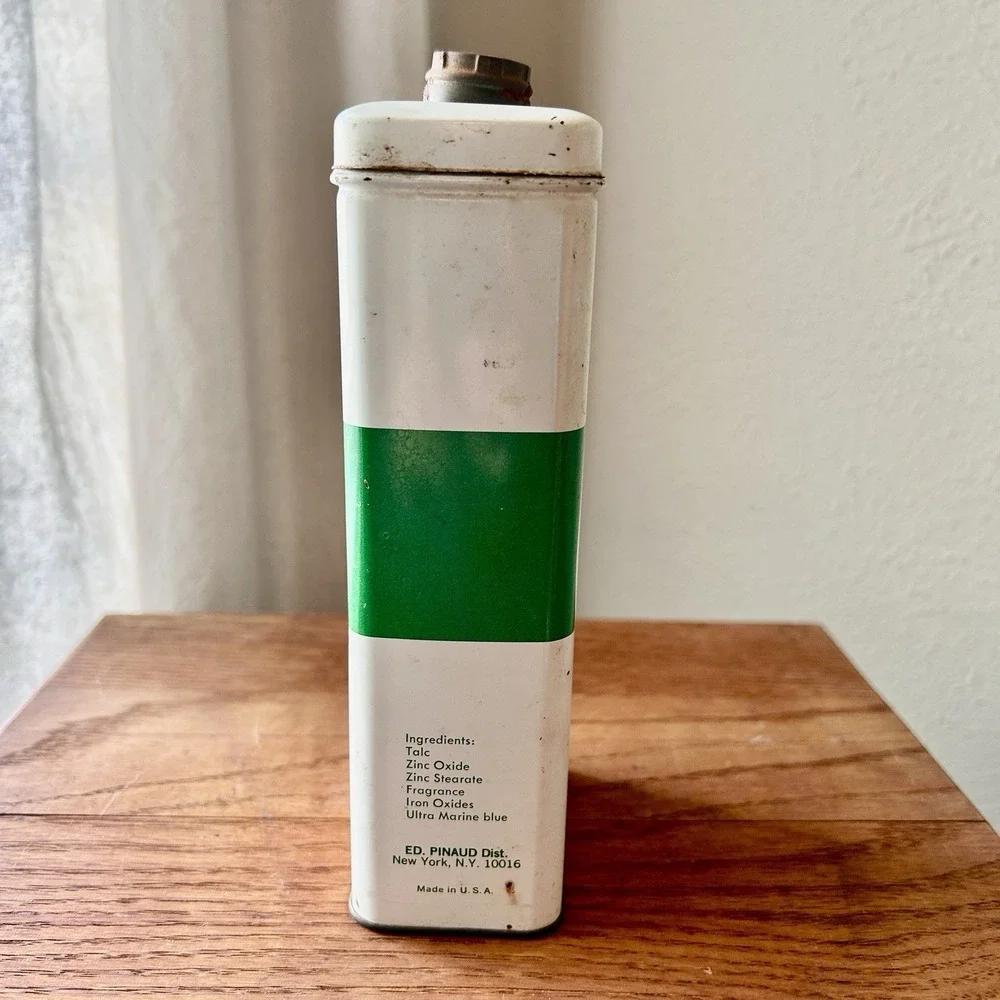 Clubman Pinaud Talc Tin 1962 Johnny Graham Glendale Barber Shop Dallas History